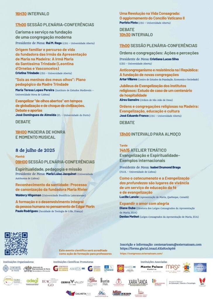 Congresso Global: Educação, Evangelização e Solidariedade - 7 a 11 de julho de 2025 2 222 1