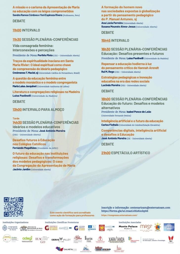 Congresso Global: Educação, Evangelização e Solidariedade - 7 a 11 de julho de 2025 5 555 1